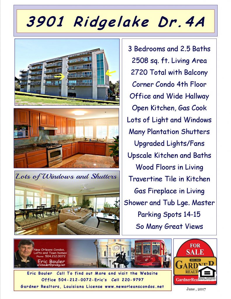 Pontchartrain Kaye Condos in Metairie,Luxury Units